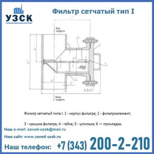 Фильтр сетчатый ФС по Т-ММ-11-2003 в Сургуте